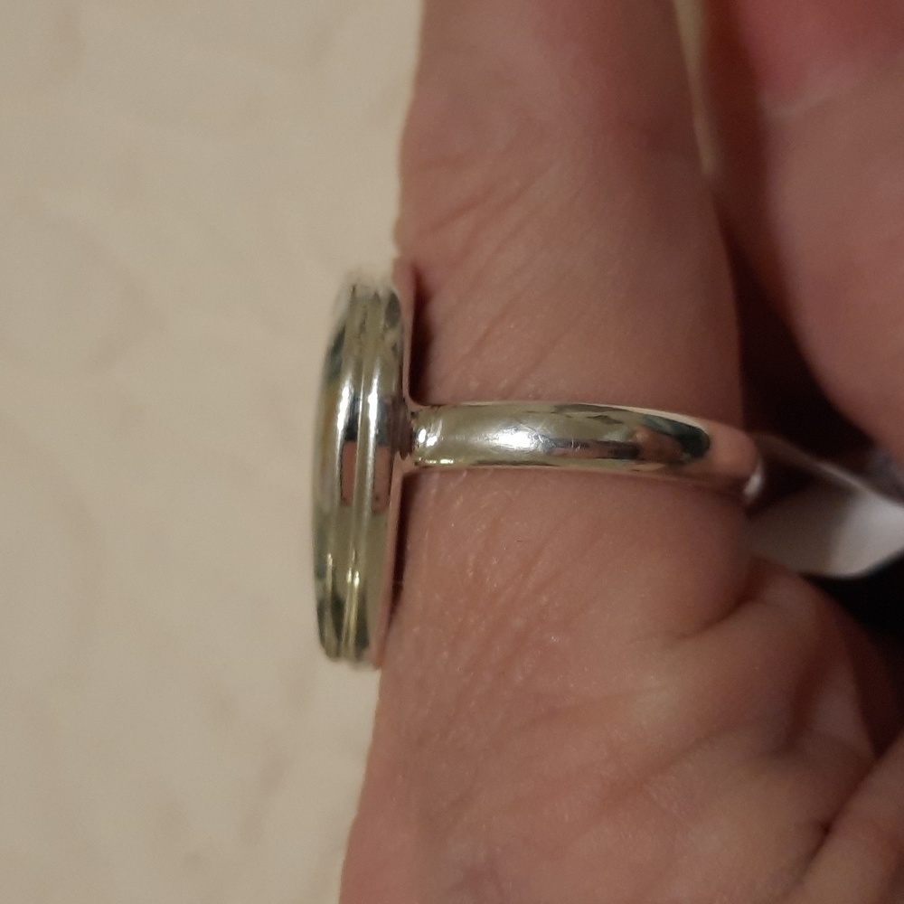 JASPER NEW Jasper 925 sterling size 9 1/4 - Picture 2 of 5